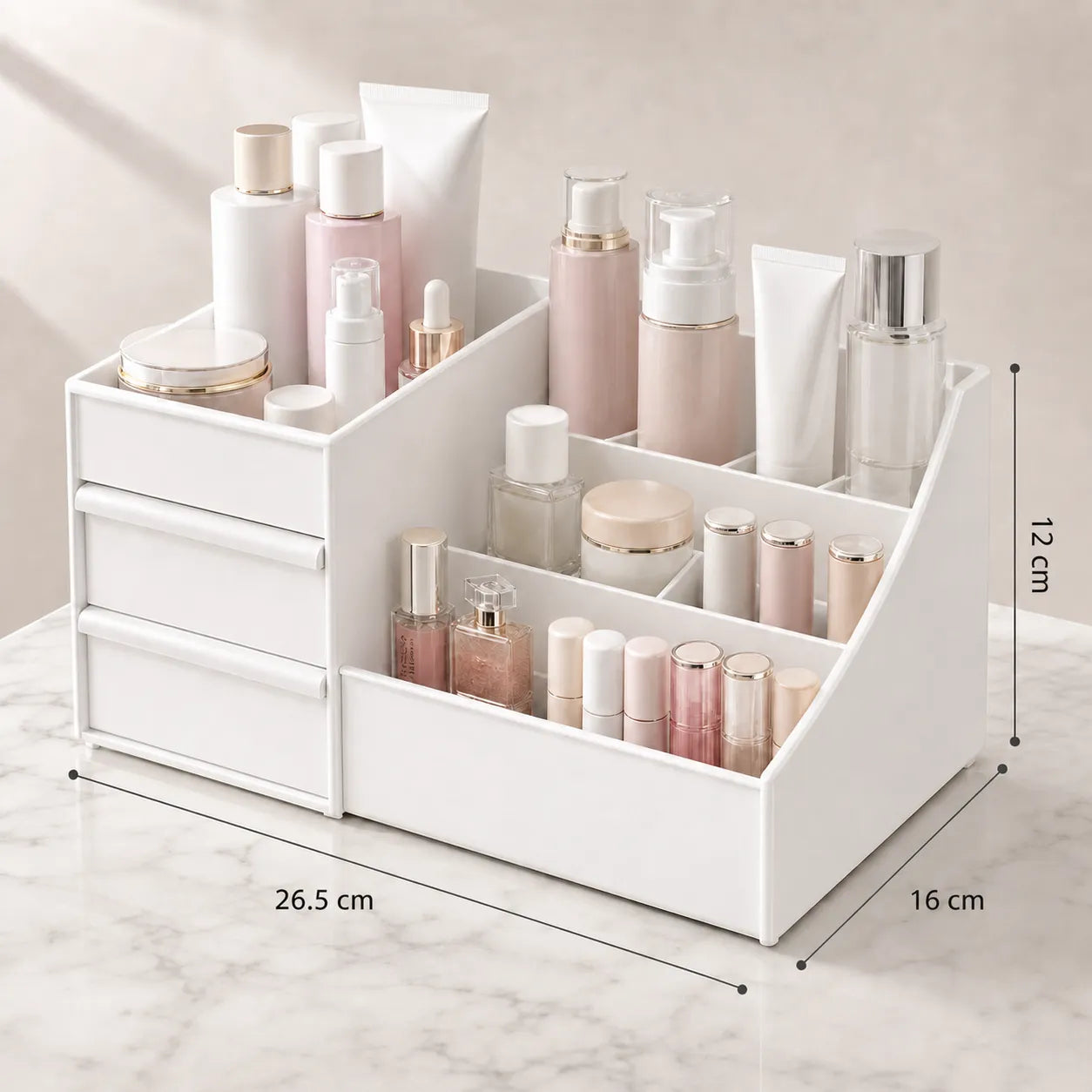 Organizador de maquillaje