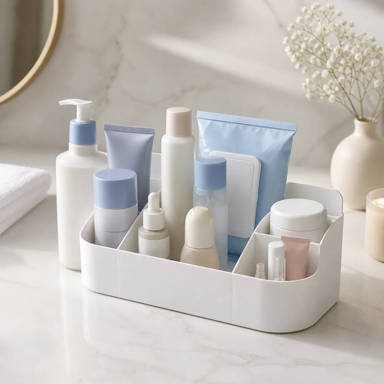 Organizador de baño | skin care