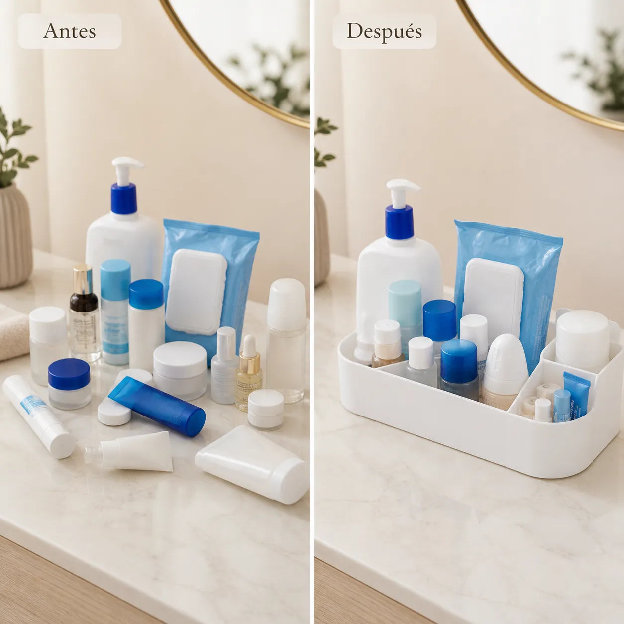 Organizador de baño | skin care