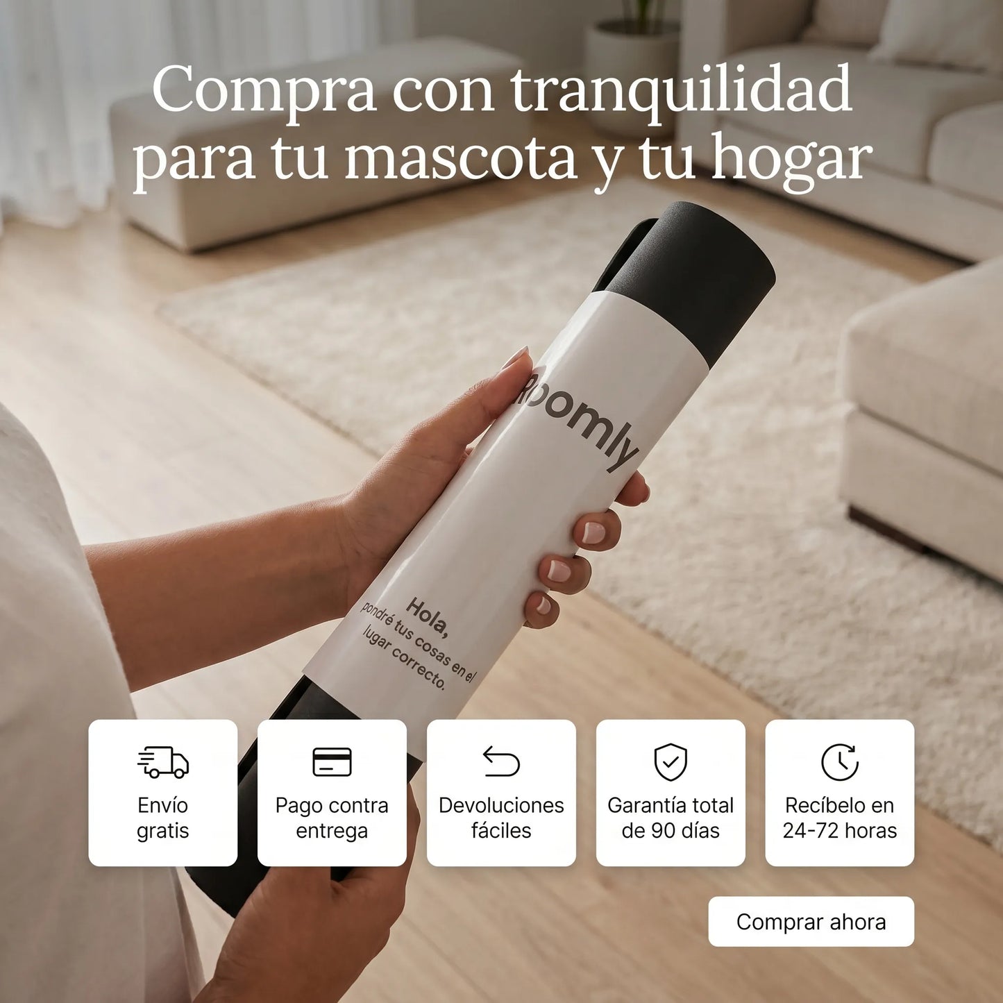 Tapete antiderrames | Mascotas organizador comida
